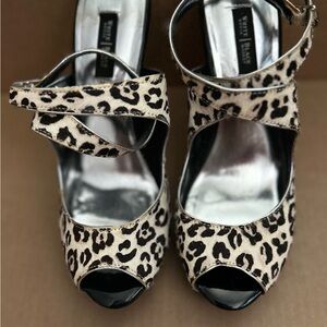 Nine west leopard print. Size 7